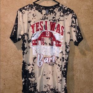 Next Level bleached shirt